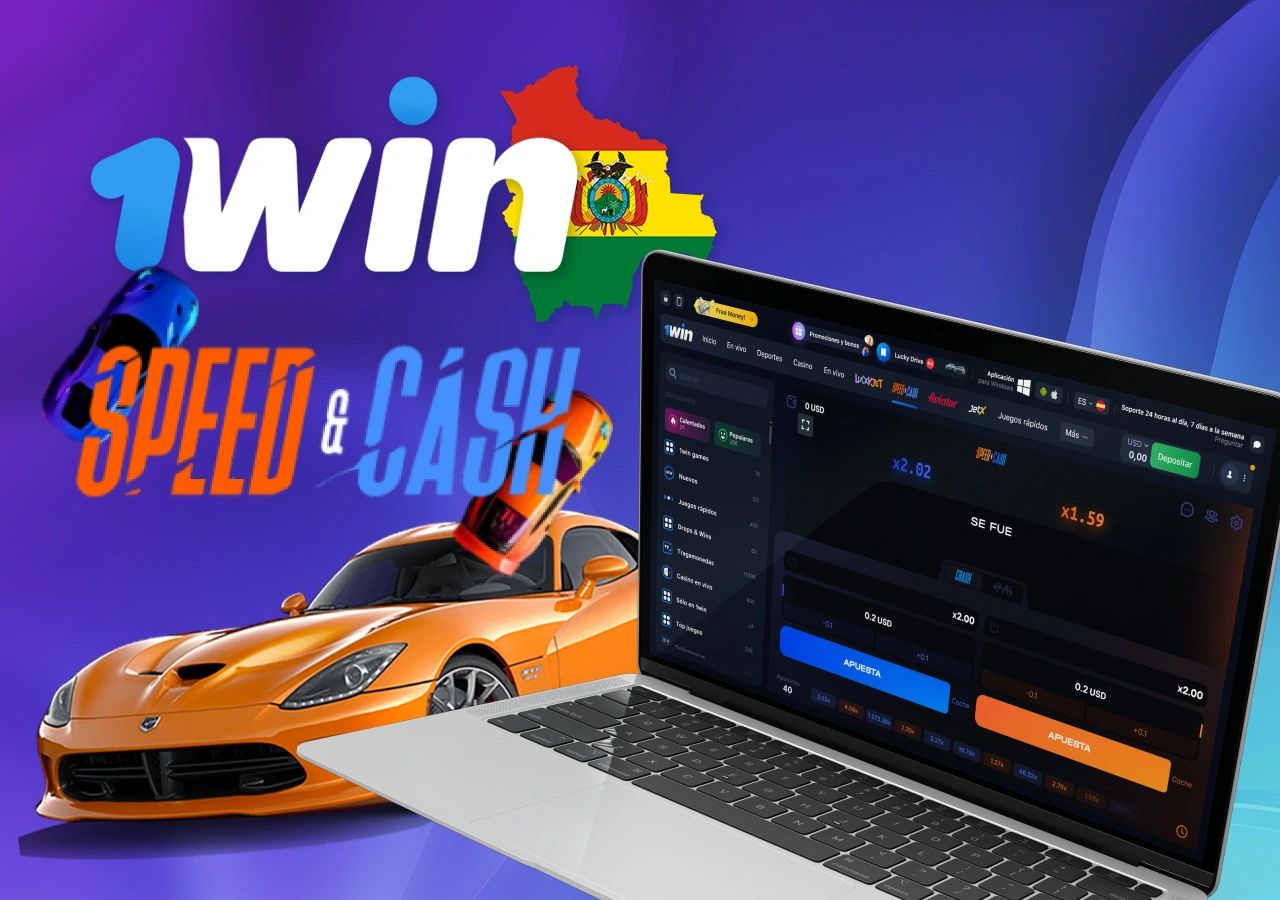 Juego Speed-n-Cash en 1Win Casino