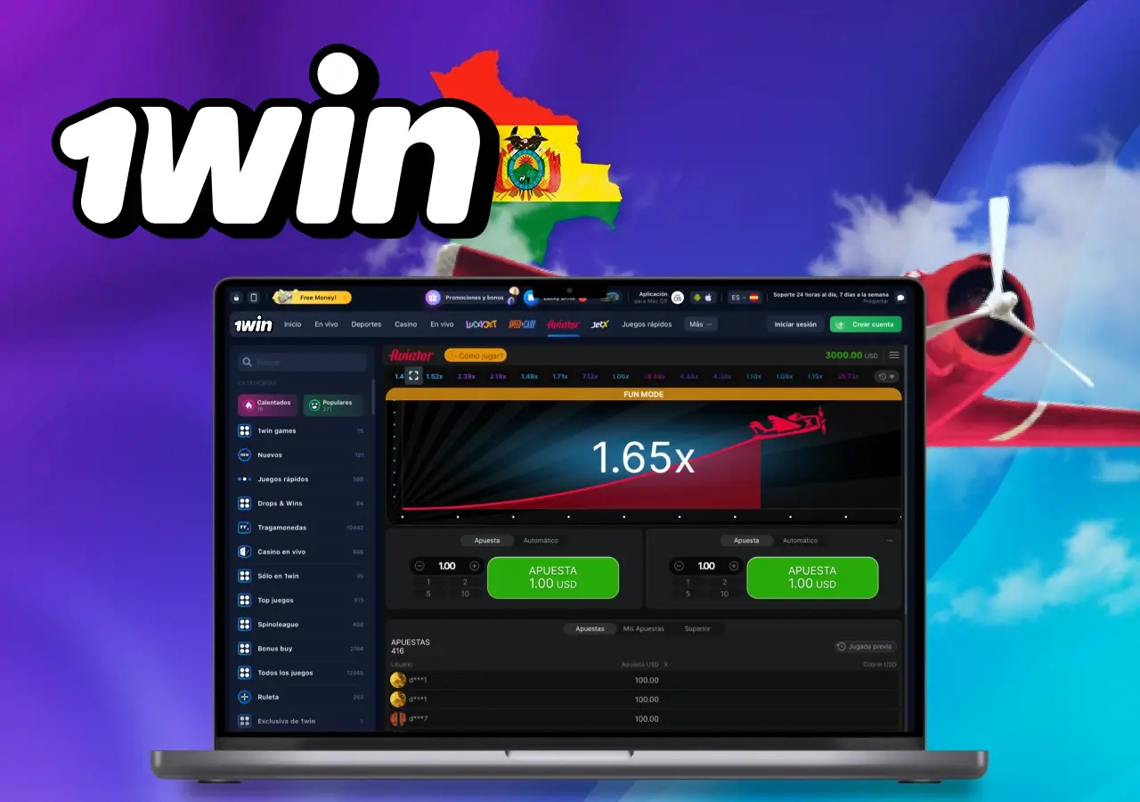 El popular juego Aviator entre los usuarios de 1Win